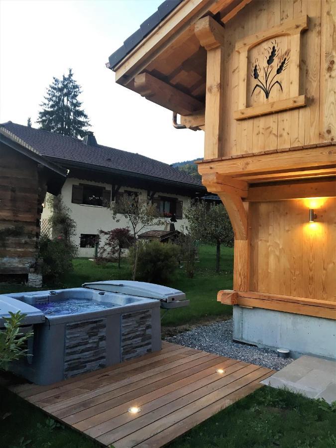 Chalet Luxe Les Melezes 사모엥 외부 사진